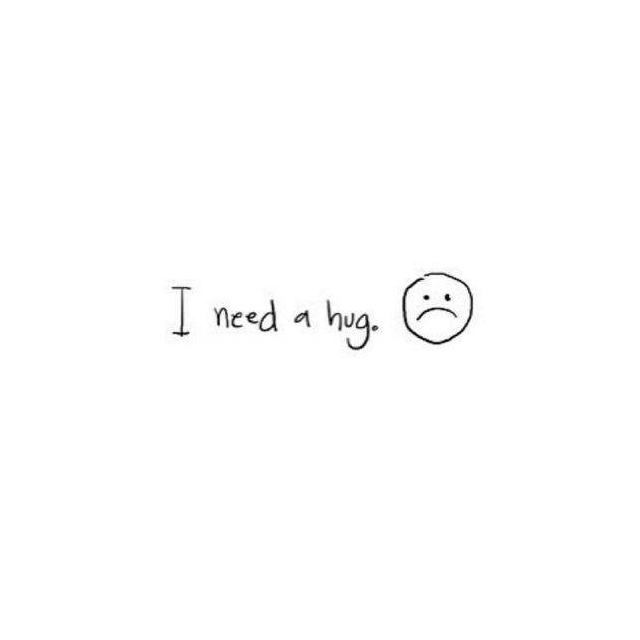 All we need is a hug