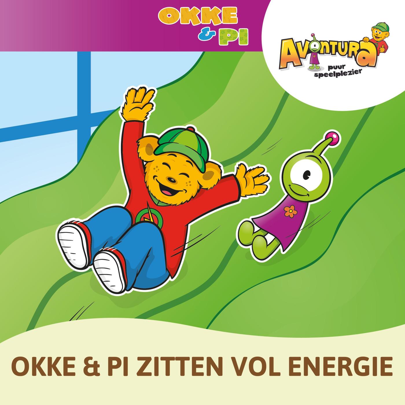 Okke & Pi Zitten Vol Energie