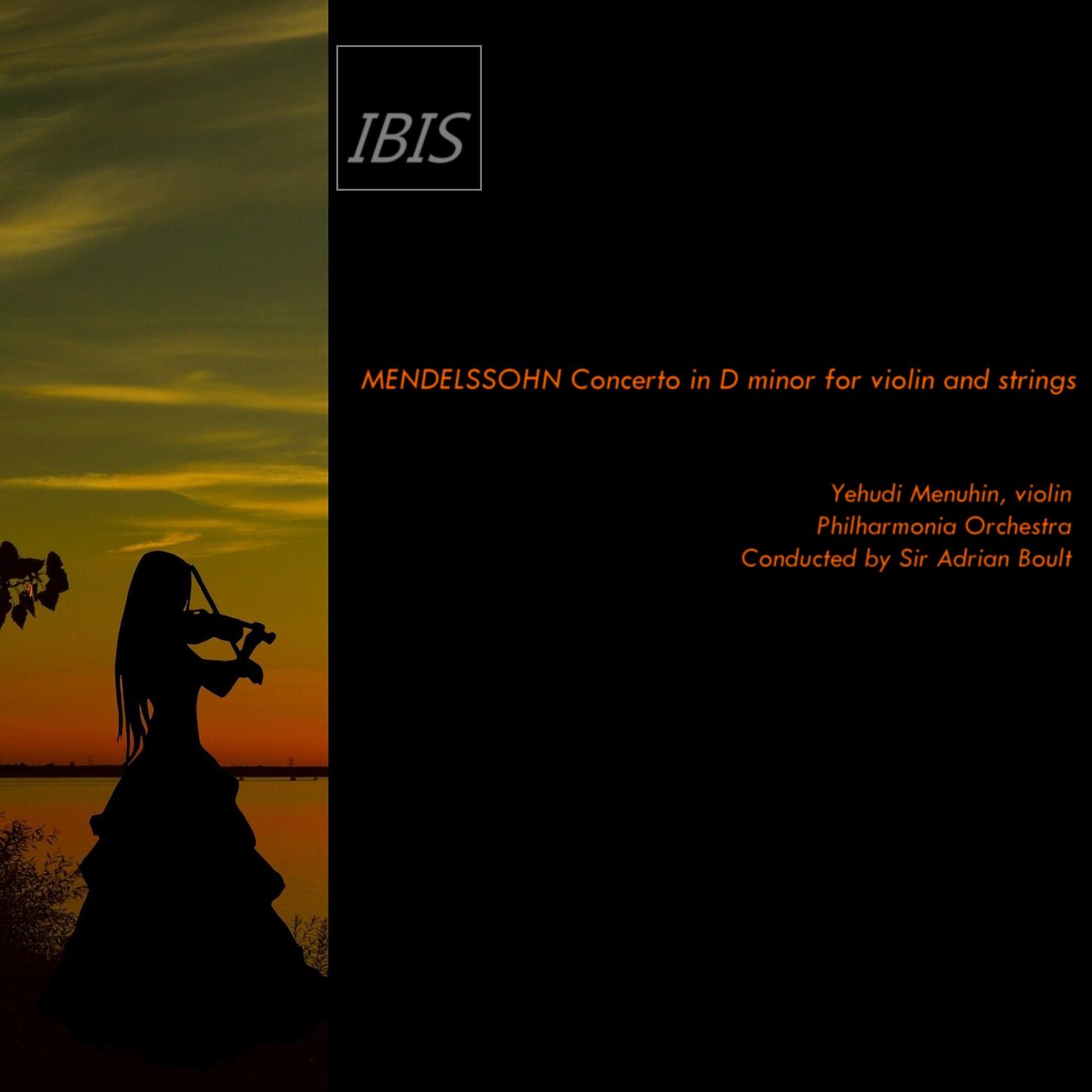 Mendelssohn: Violin Concerto in D Minor, MWV O 3: II. Adagio non troppo