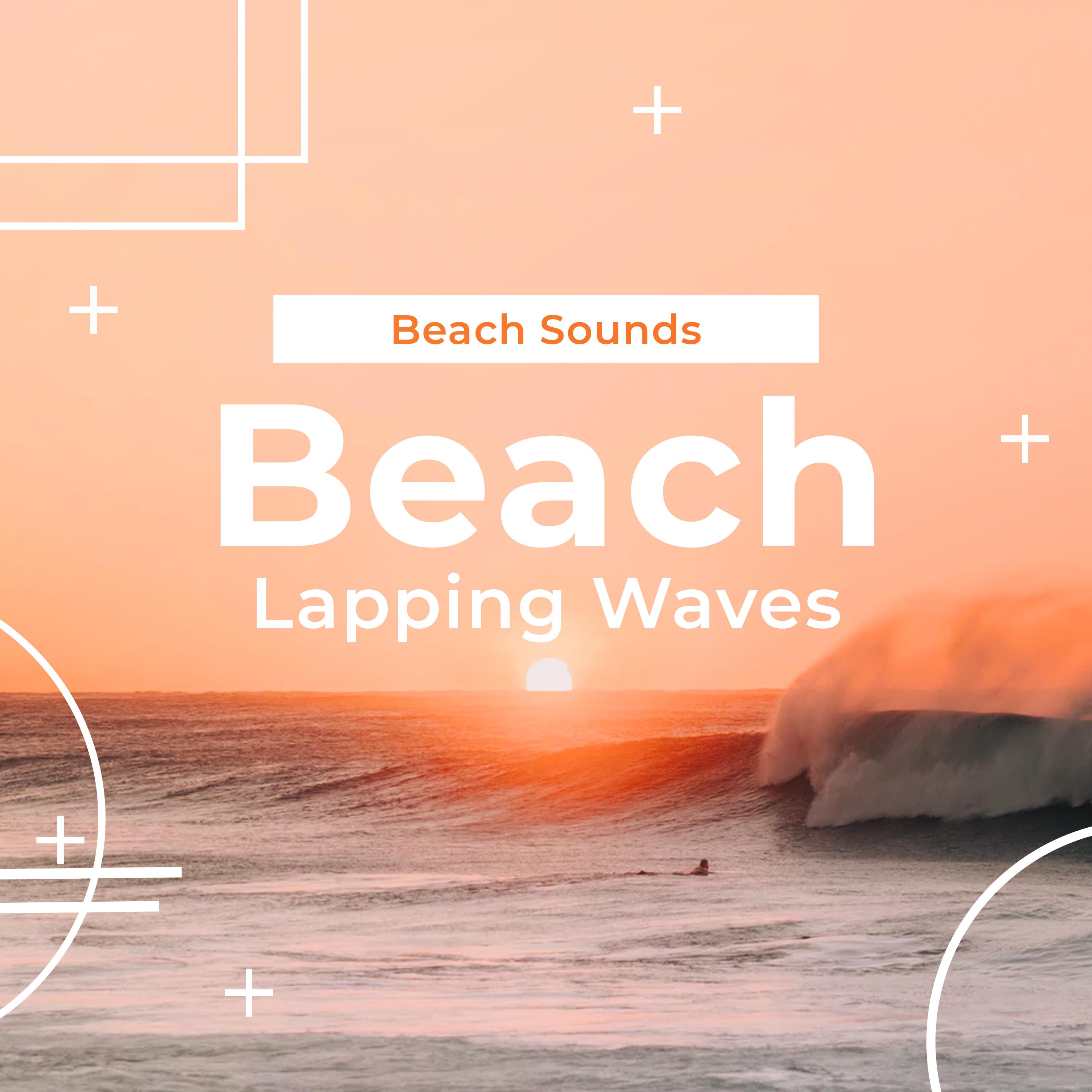 Beach Lapping Waves