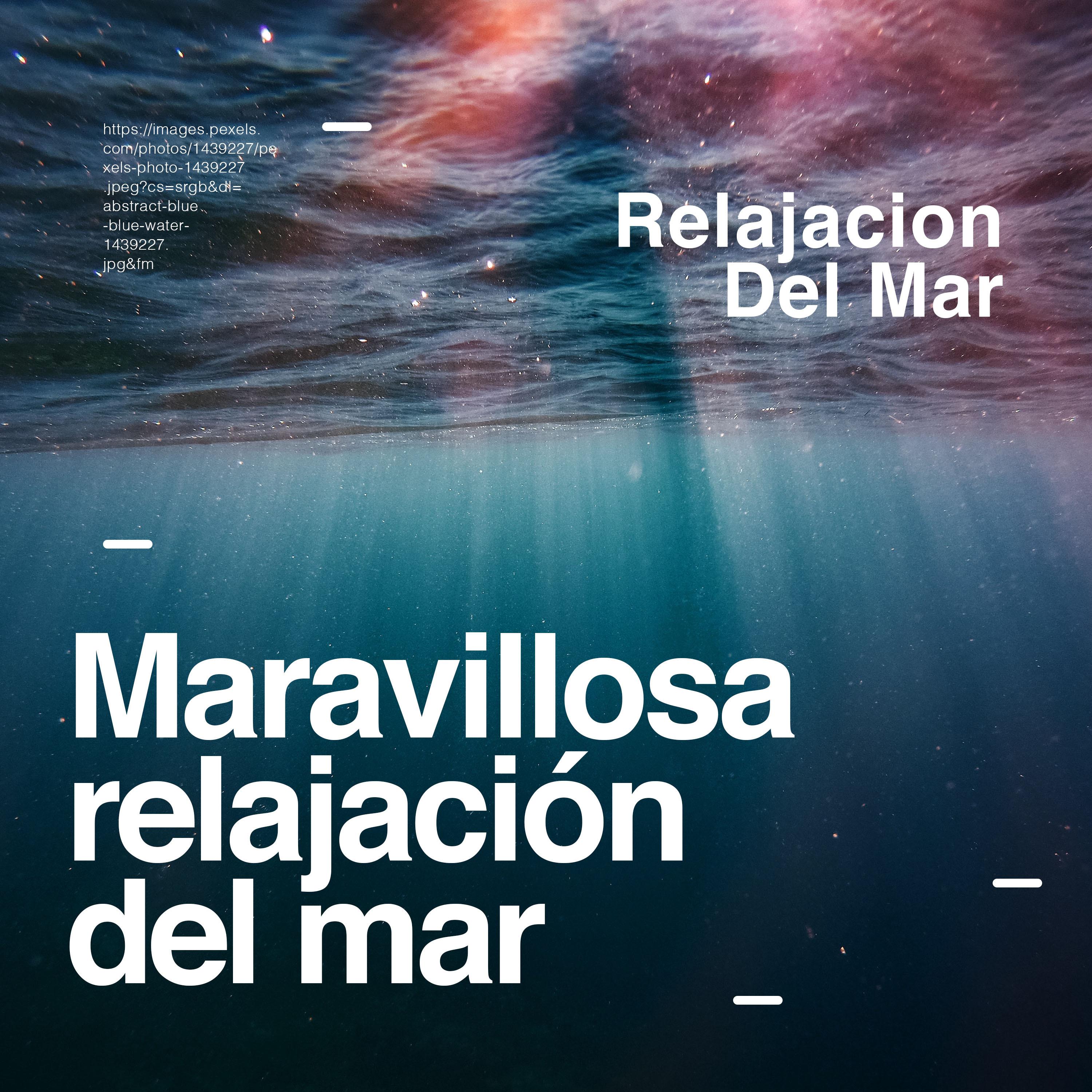 Maravillosa relajación del mar