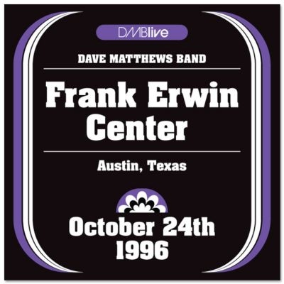 DMB Frank Erwin Center, Austin, TX 10/24/1996