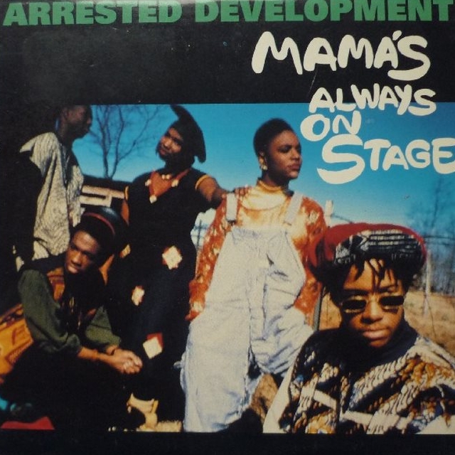 Mama's always on stage