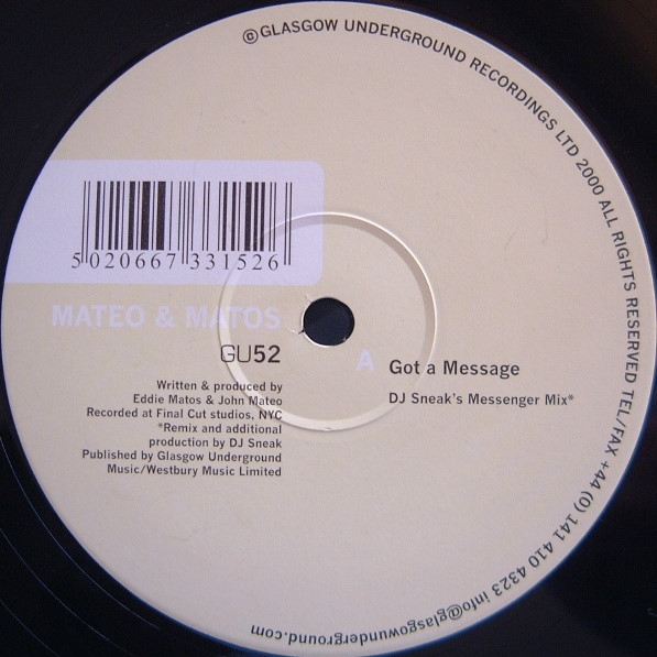 Got A Message (DJ Sneak's Biggie Size Dub)