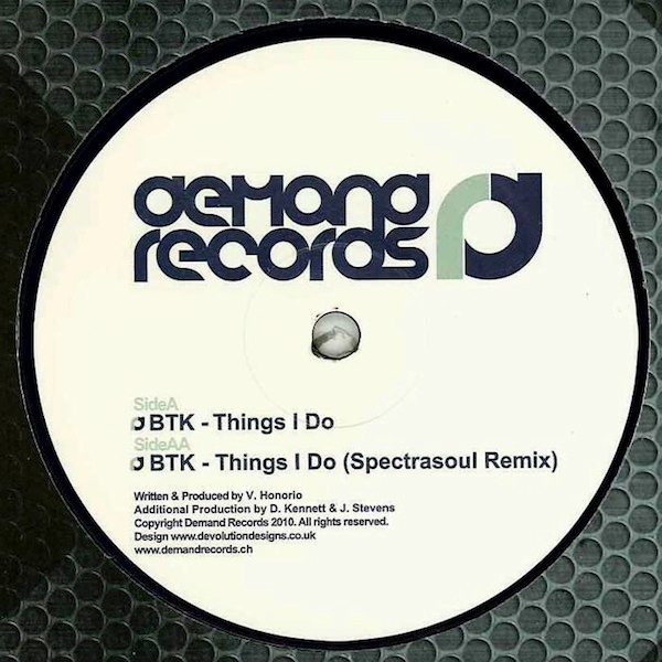 Things I Do (backed with Spectrasoul Remix)