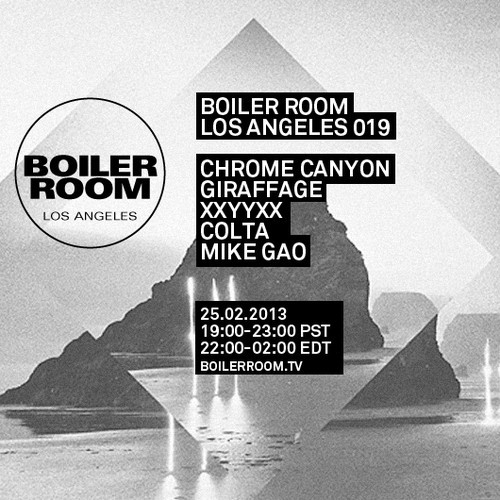 Boiler Room, Los Angeles, 25th February 2013