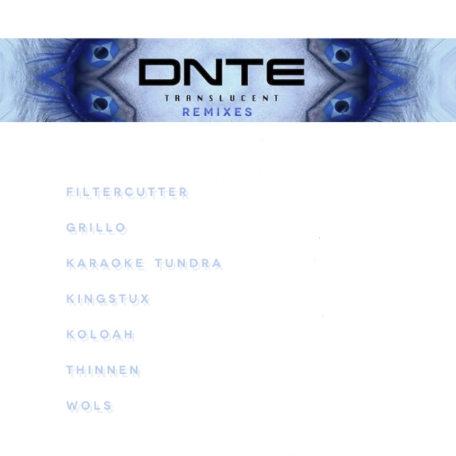 Dnte - Translucent (Filtercutter RMX)