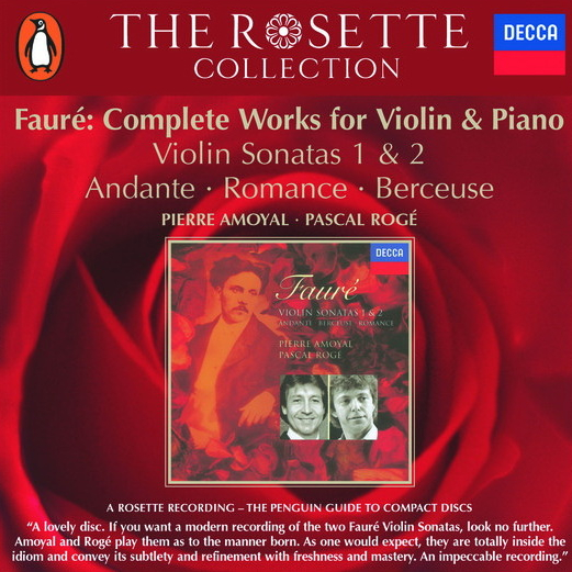 Fauré: Complete Works for Violin & Piano