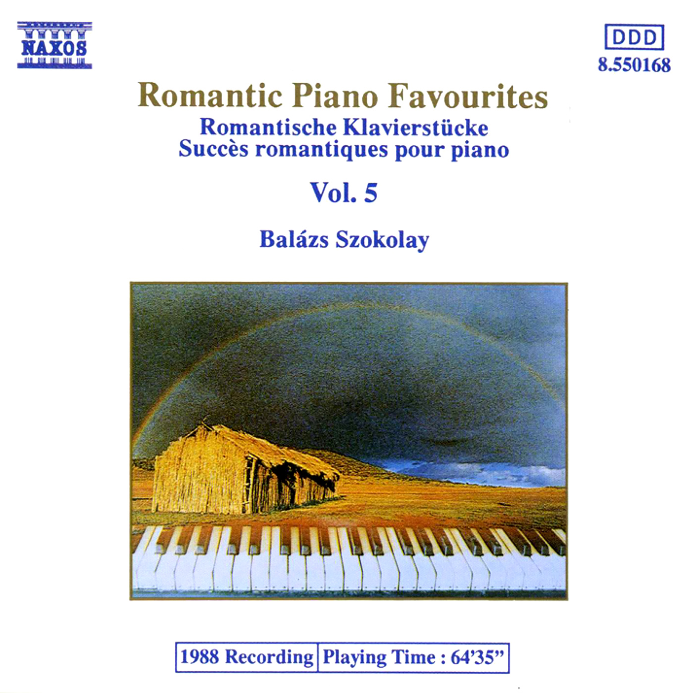 ROMANTIC PIANO FAVOURITES, Vol.  5