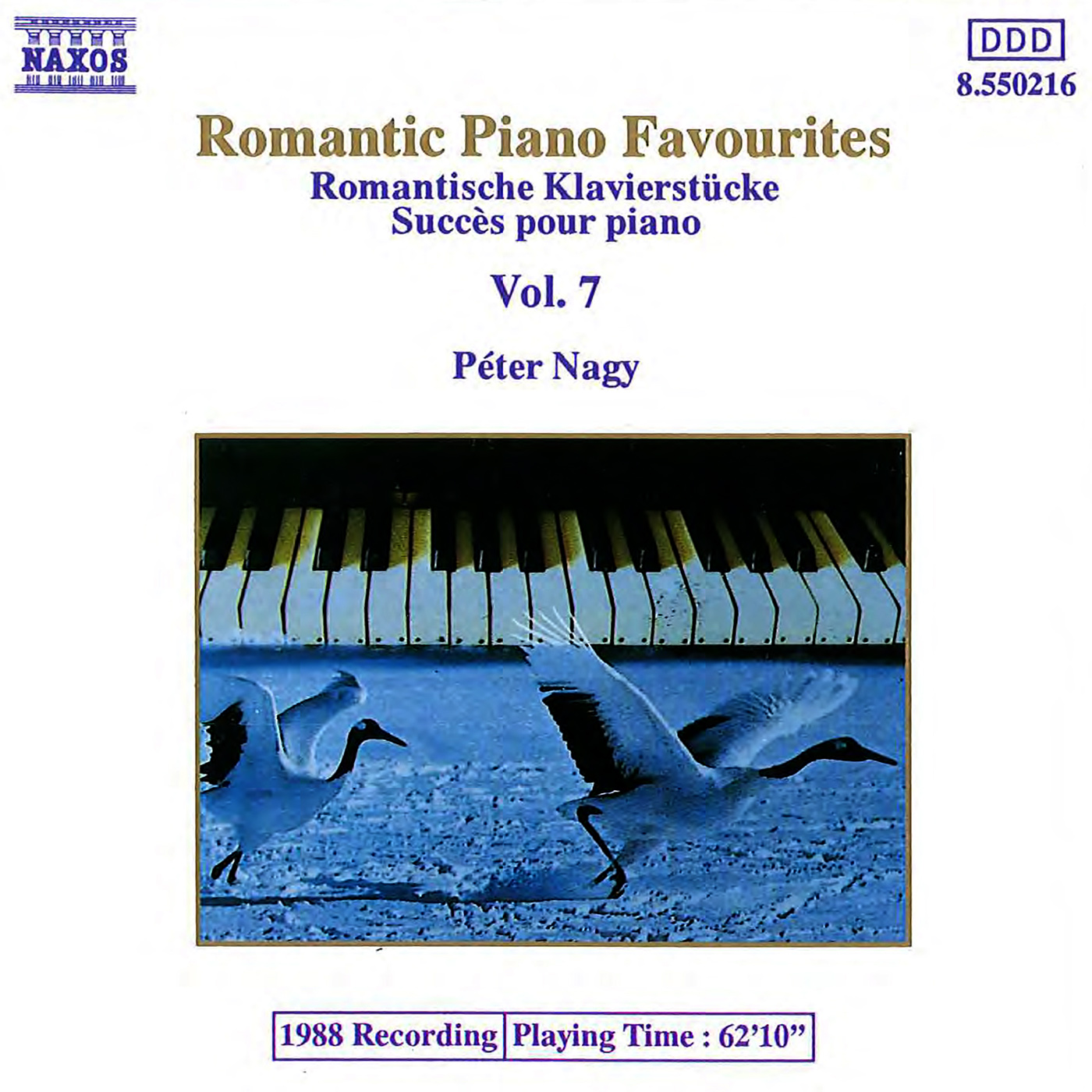 ROMANTIC PIANO FAVOURITES, Vol.  7