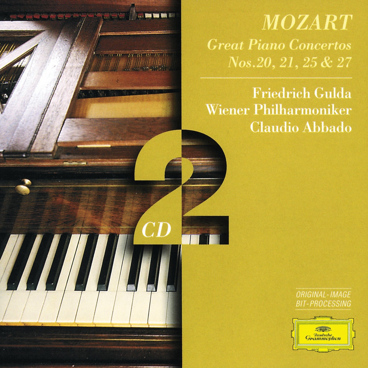 Mozart: Great Piano Concertos Nos. 20, 21, 25 & 27