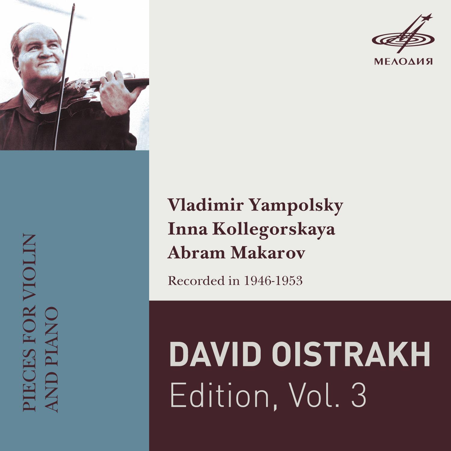 David Oistrakh Edition, Vol. 3