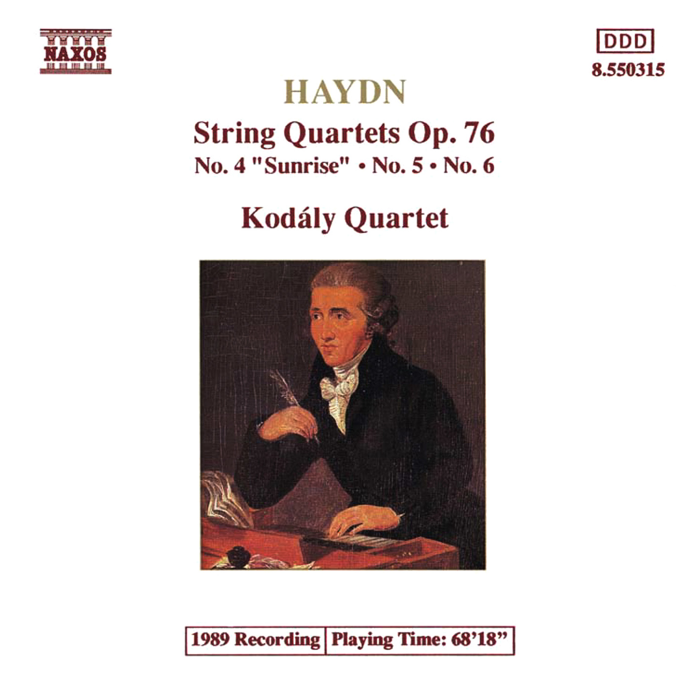 String Quartet No. 63 in B-Flat Major, Op. 76, No. 4, Hob.III:78, "Sunrise": IV. Finale: Allegro ma non troppo String Quartet No. 63 in B-Flat Major, Op. 76, No. 4, Hob.III:78, "Sunrise"