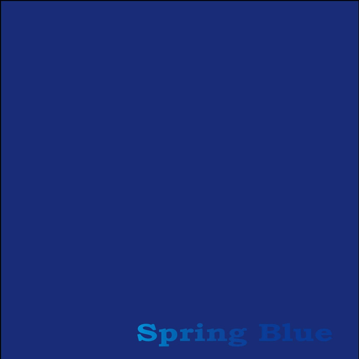 Spring Blue