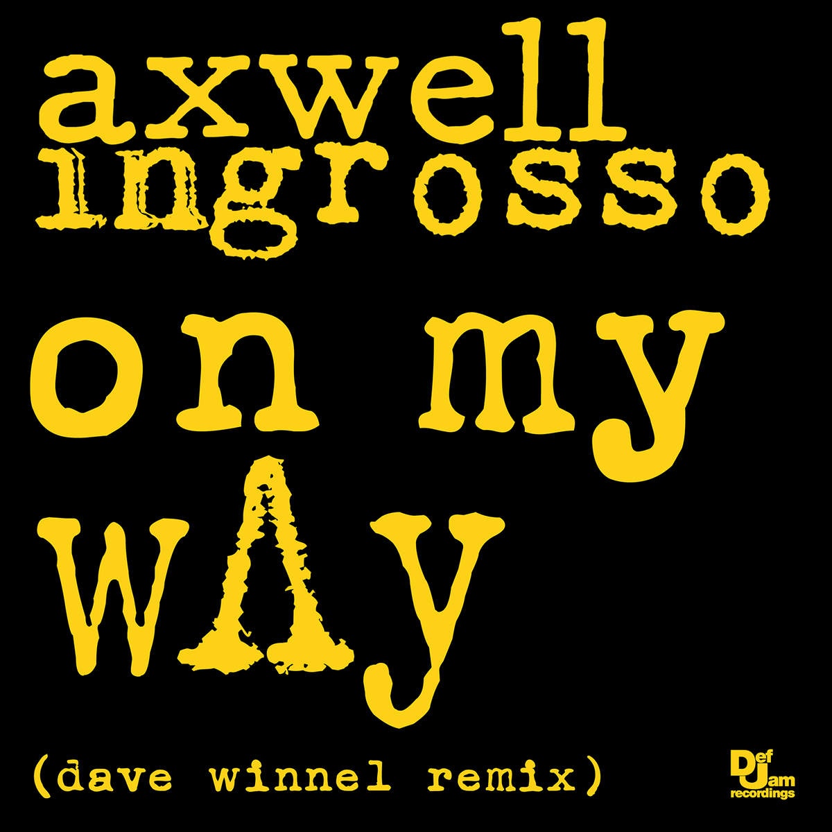 On My Way (Dave Winnel Remix) 