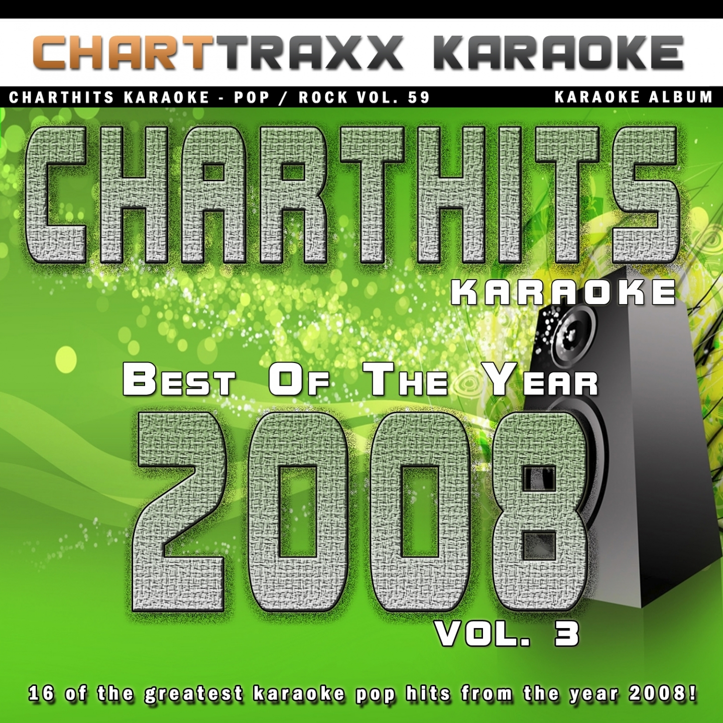 Charthits Karaoke : The Very Best of the Year 2008, Vol. 3