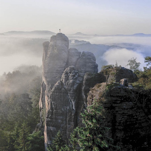 Standing On A Cliff