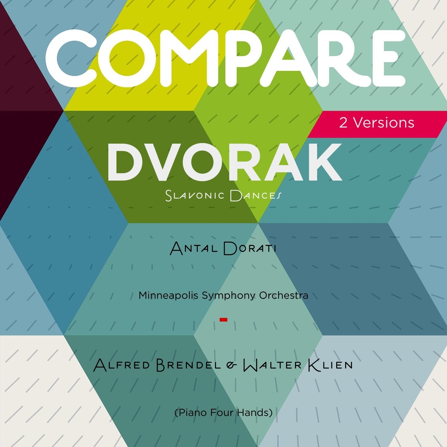 Dvořák: Slavonic Dances, Op. 46, B. 83 & 78, Antal Dorati vs. Alfred Brendel and Walter Klien