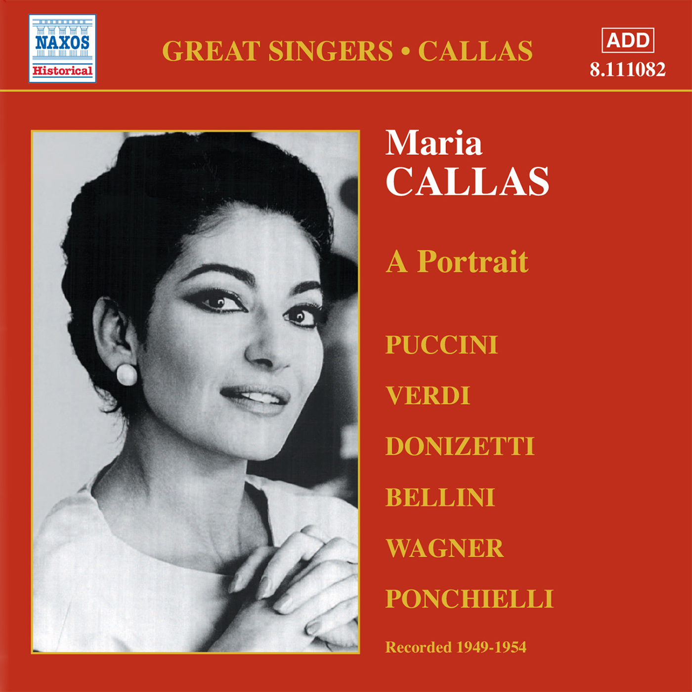 CALLAS, Maria: Portrait (A) (1949-1954)