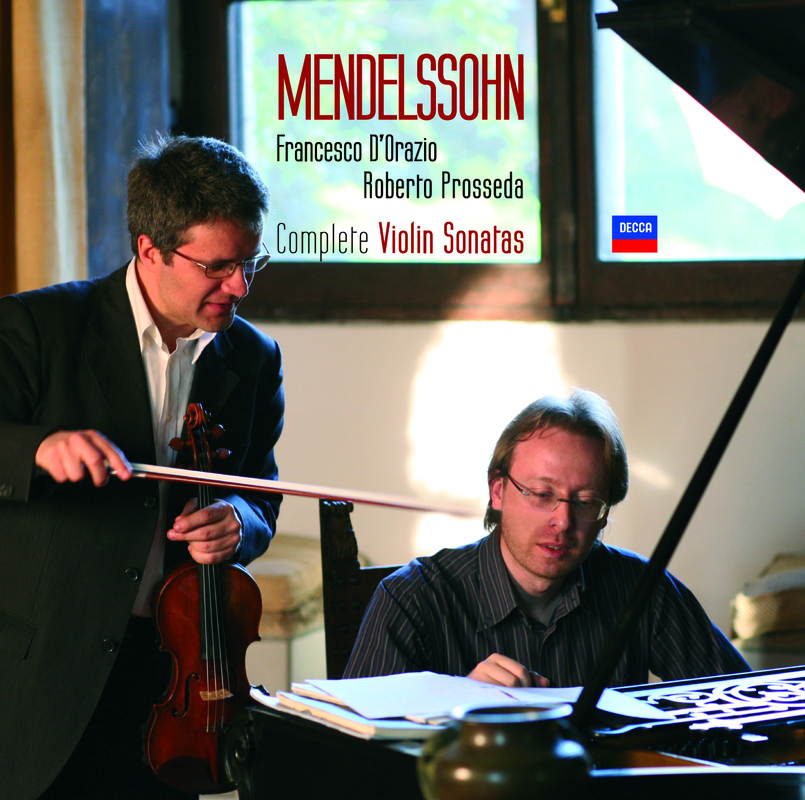 Mendelssohn: Sonata in F Major for Violin and Piano, MWV Q26 - 2. Adagio