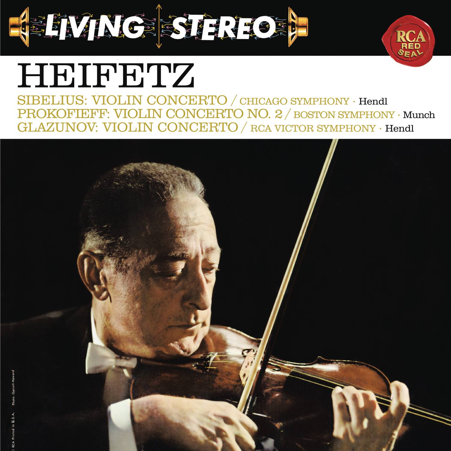 Sibelius: Violin Concerto in D Minor, Op. 47 -  Prokofiev: Violin Concerto No. 2 in G Minor, Op. 63 - Glazunov: Violin Concerto in A Minor, Op. 82 - Heifetz Remastered