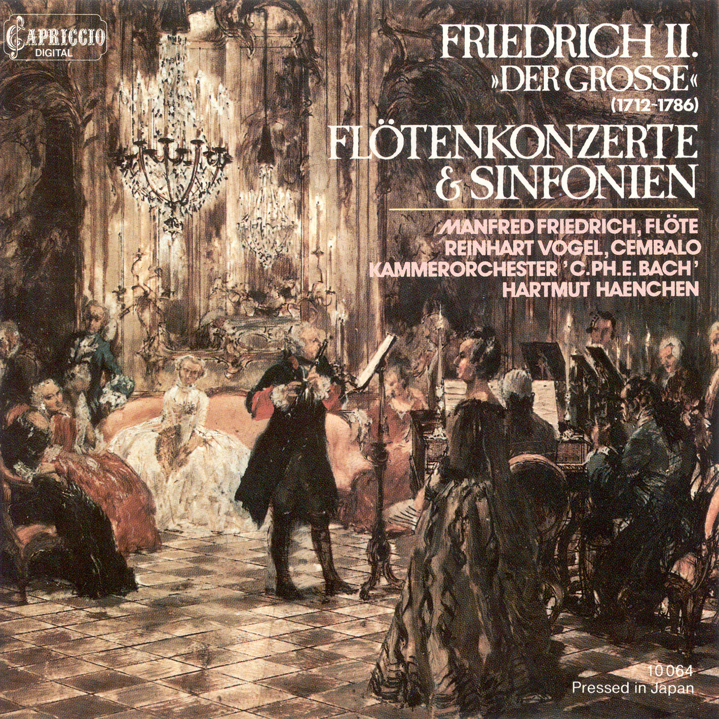 FREDERICK II: Sinfonias / Flute Concertos (Friedrich, Carl Philipp Emanuel Bach Chamber Orchestra, Haenchen)