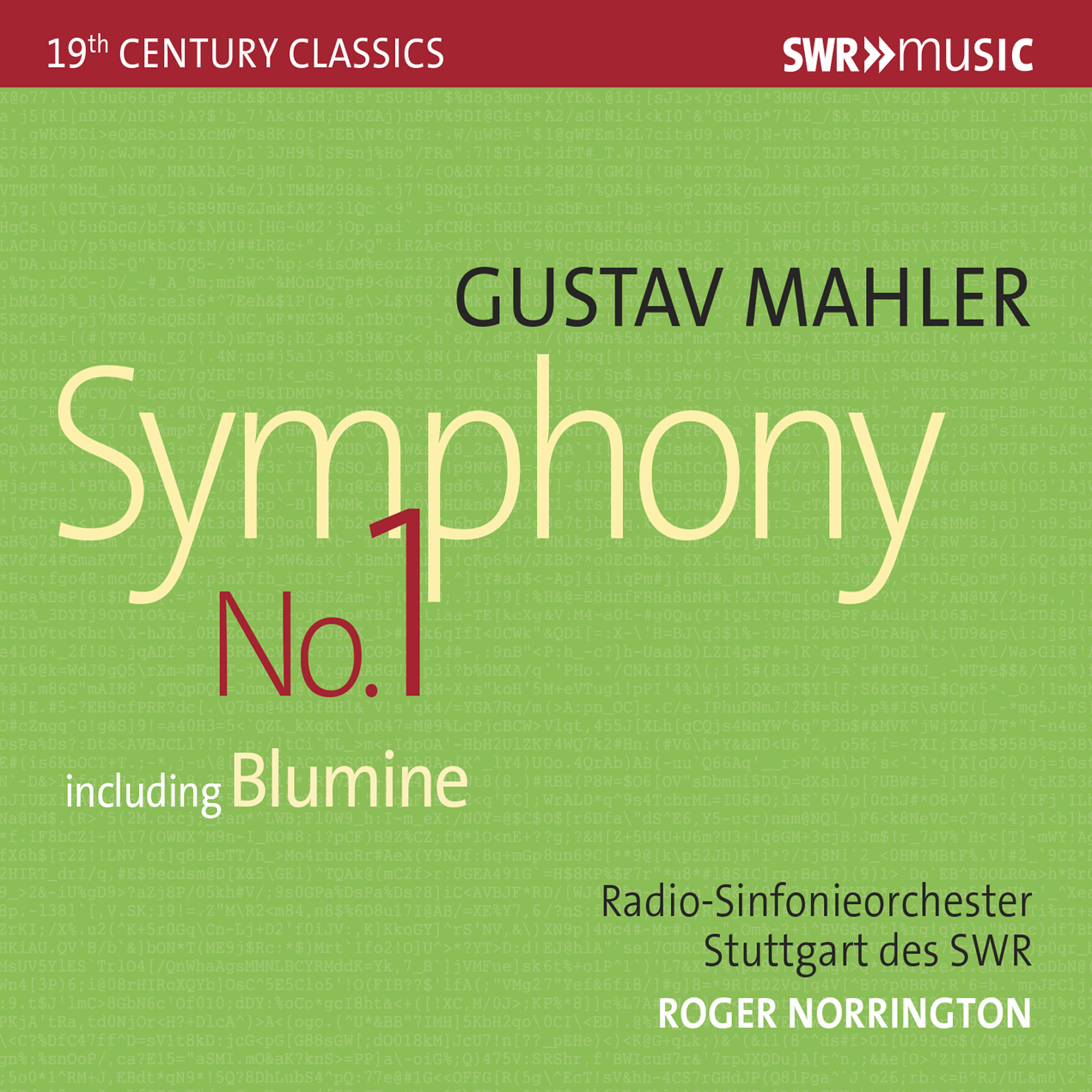 MAHLER, G.: Symphony No. 1, "Titan" (Stuttgart Radio Symphony, Norrington)