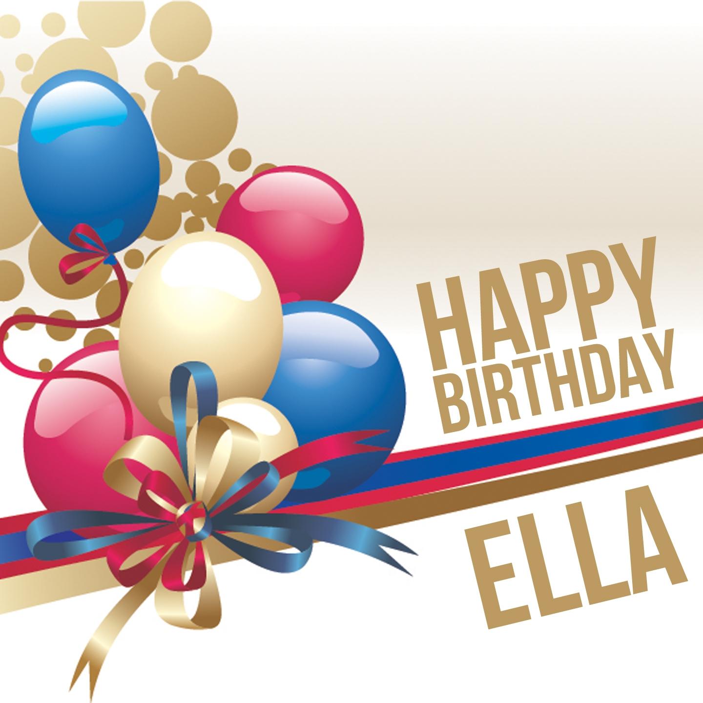 Happy Birthday Ella