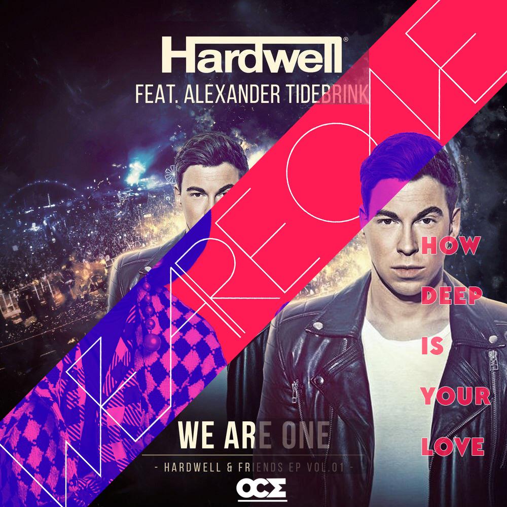 Hardwell - We Are One & How Deep Is Your Love (Hardwell Mashup) (Mzoce Remake)