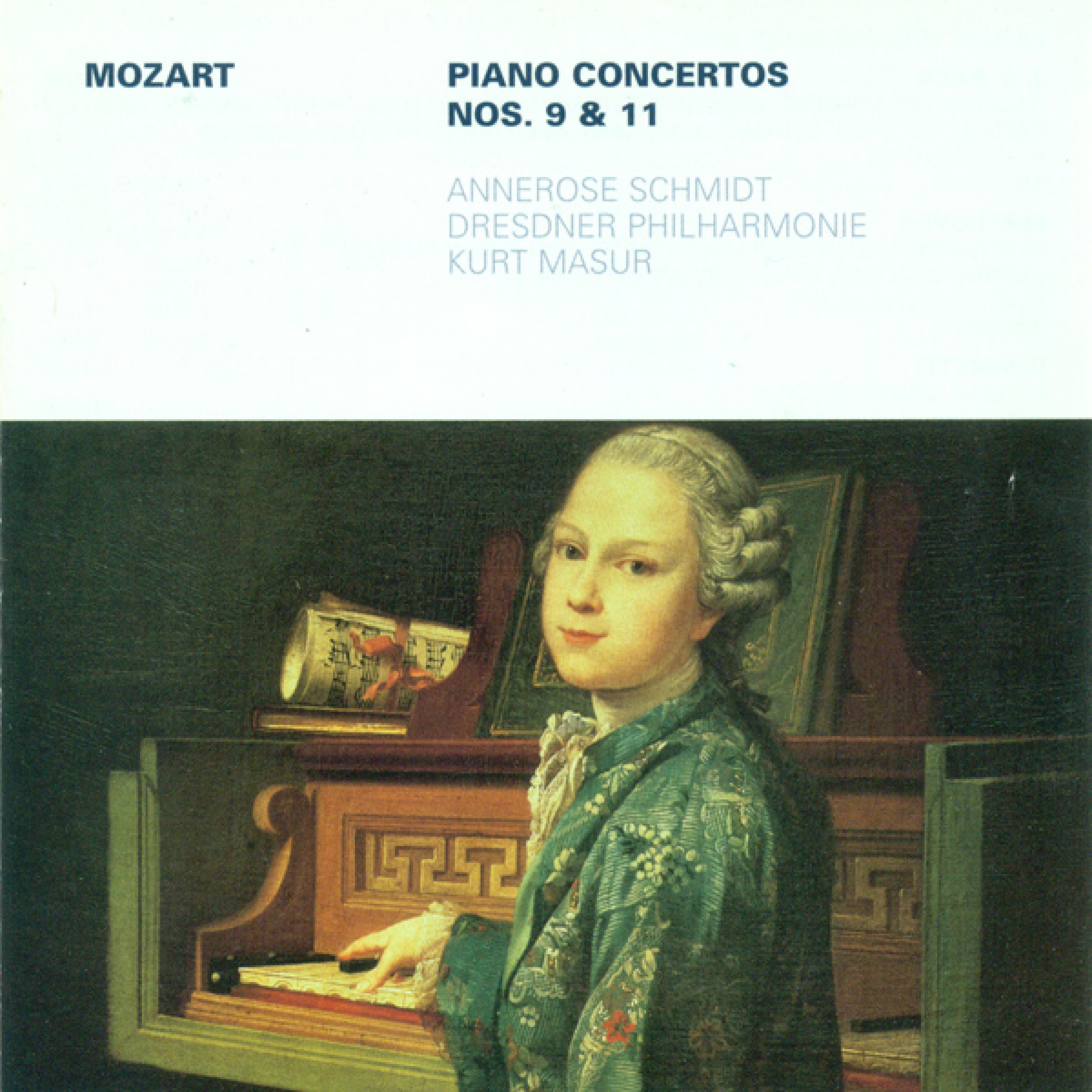 MOZART, W.A.: Piano Concertos Nos. 9 and 11 (Schmidt, Dresden Philharmonic, Masur)