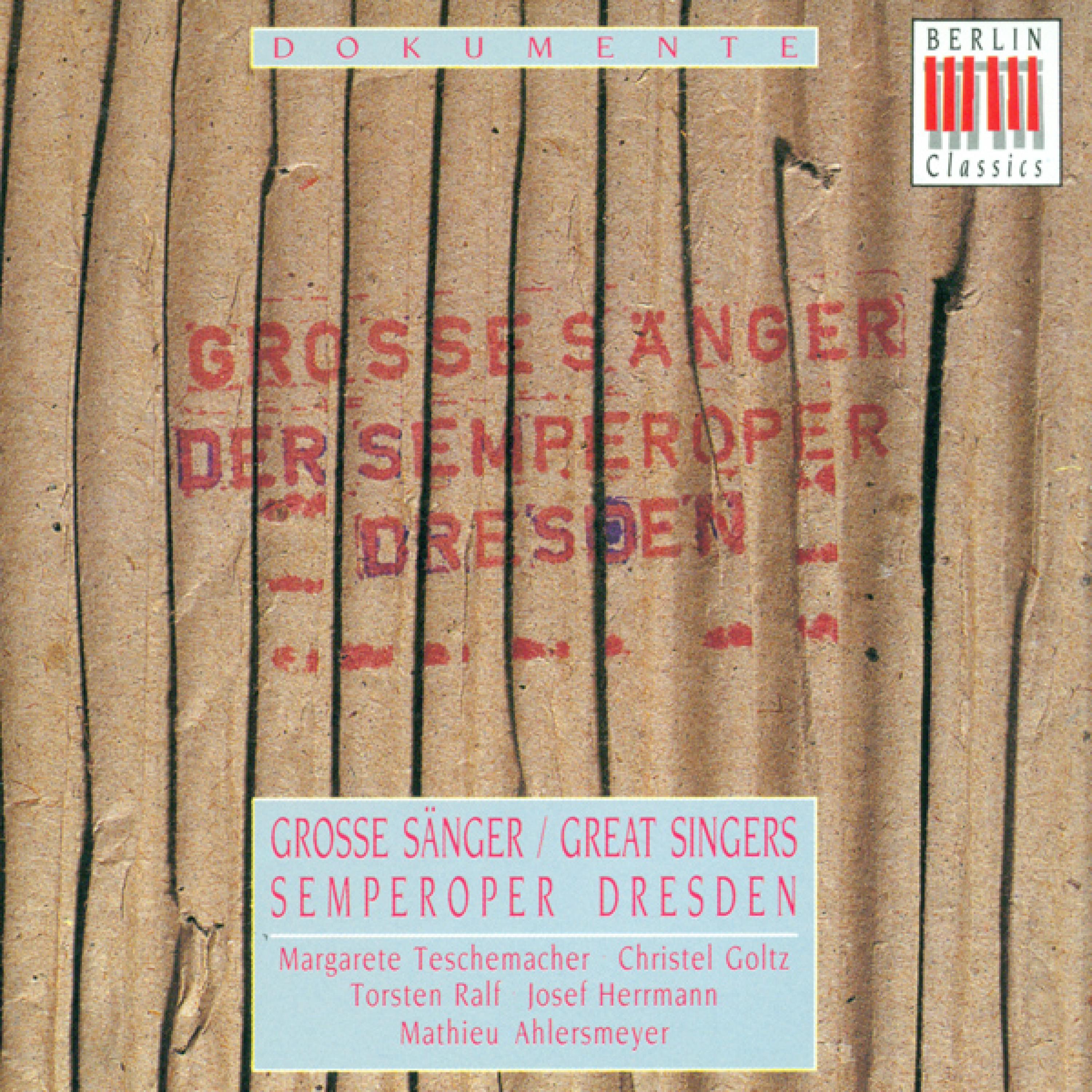 Arabella, Op. 79, TrV 263: Act I - "Er ist der Richtige nicht für mich"