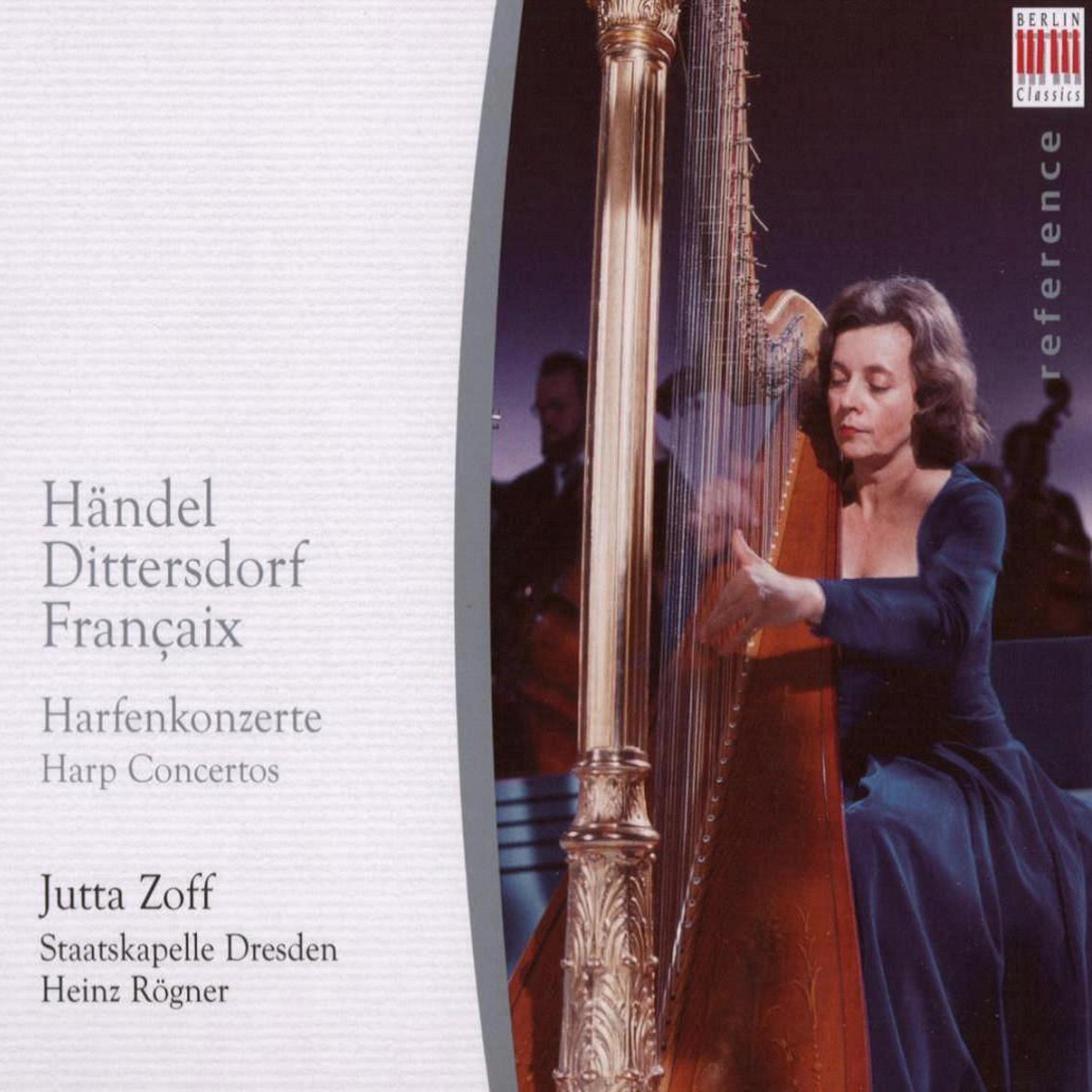 Organ Concerto No. 6 in B-Flat Major, Op. 4, No. 6, HWV 294: II. Larghetto (Arrangement for Harp and Orchestra)