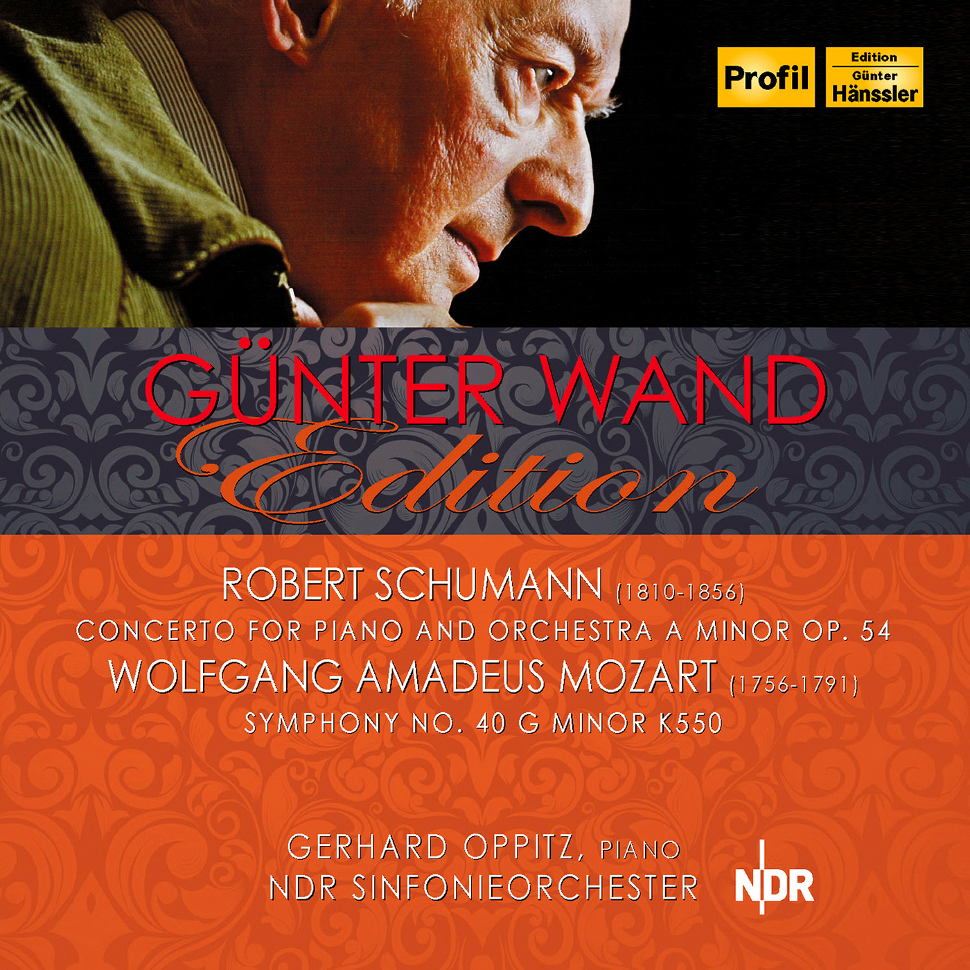 SCHUMANN, R.: Piano Concerto, Op. 54 / MOZART, W.A.: Symphony No. 40 (Oppitz, North German Radio Symphony, Wand)