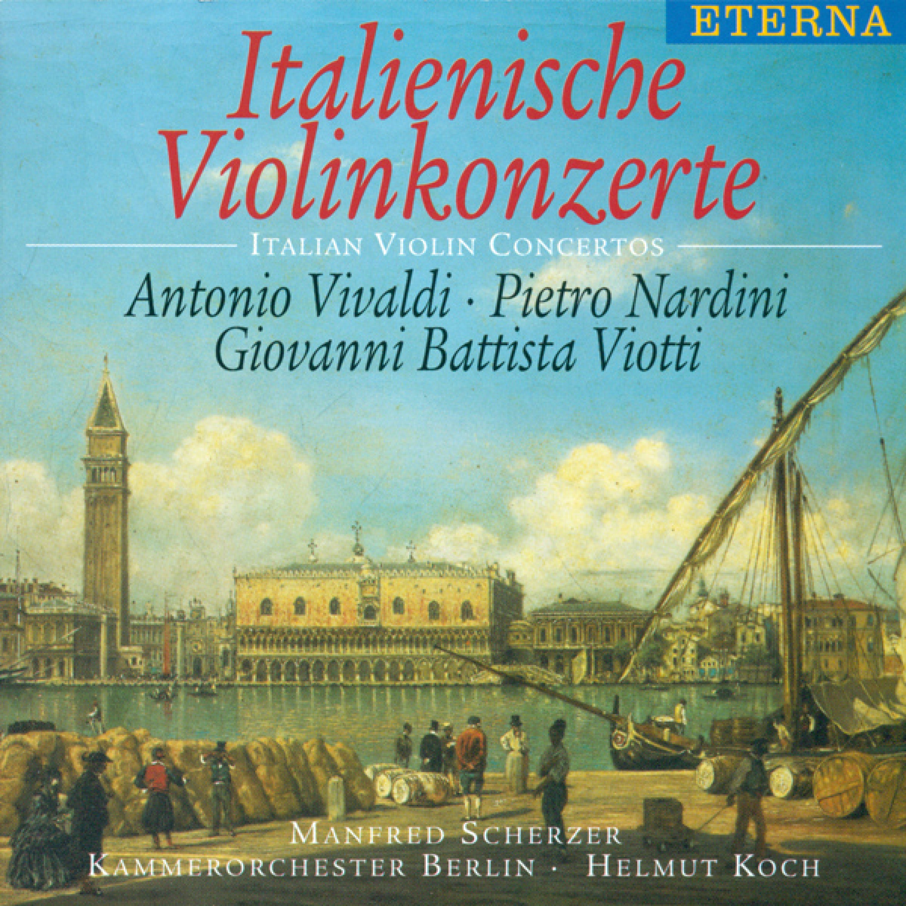 Violin Concerto No. 22 in A Minor, G. 97: I. Moderato