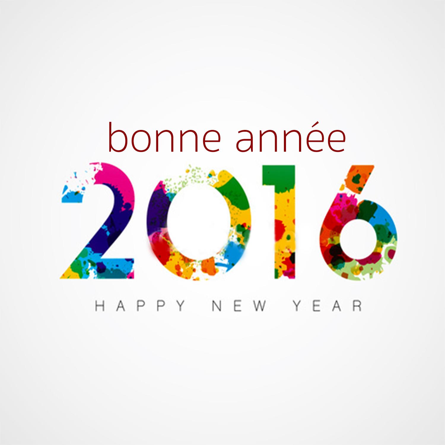 Bonne année 2016