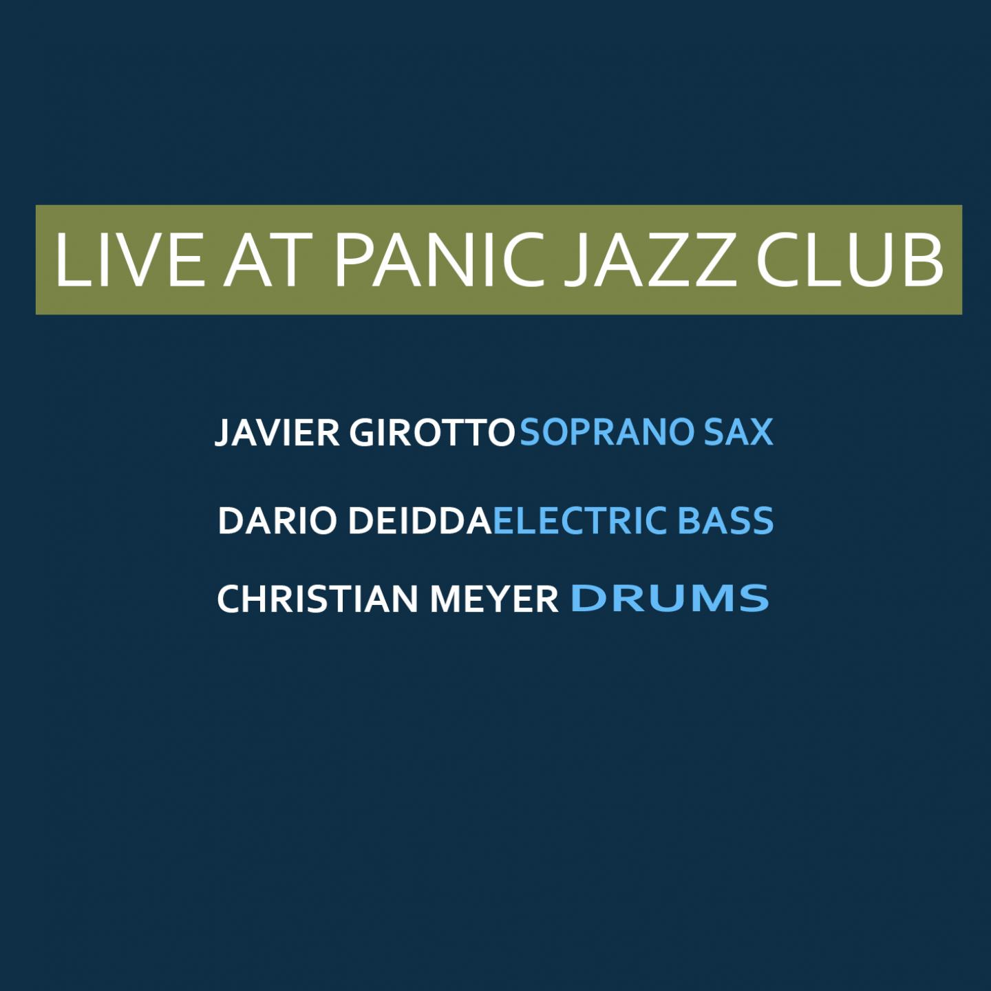 Live at Panic Jazz Club