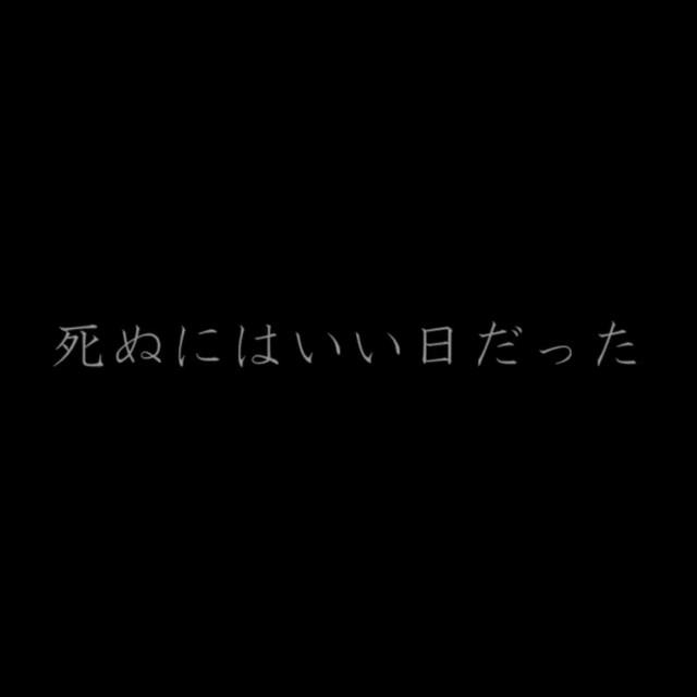 死ぬにはいい日だった/適合死去的日子