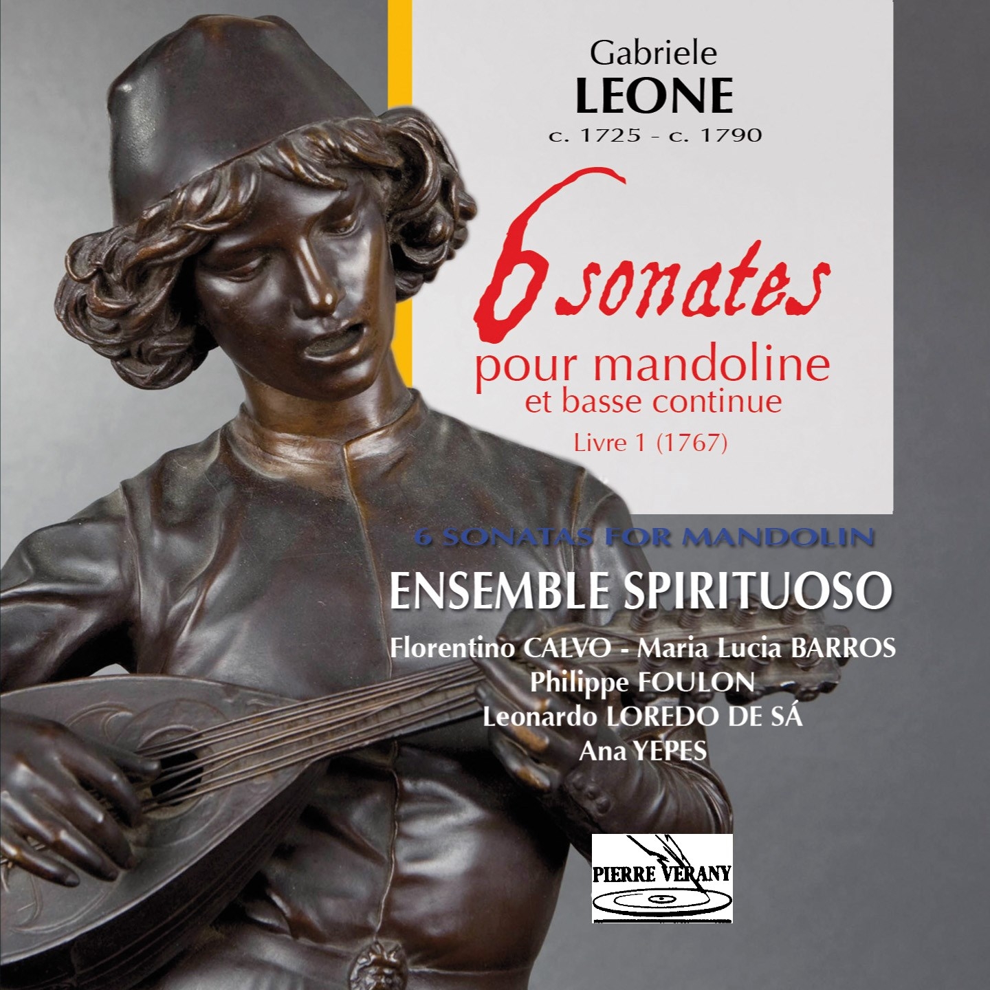 Sonate No. 3 pour mandoline et basse in C Major, Livre I: II. Allegretto