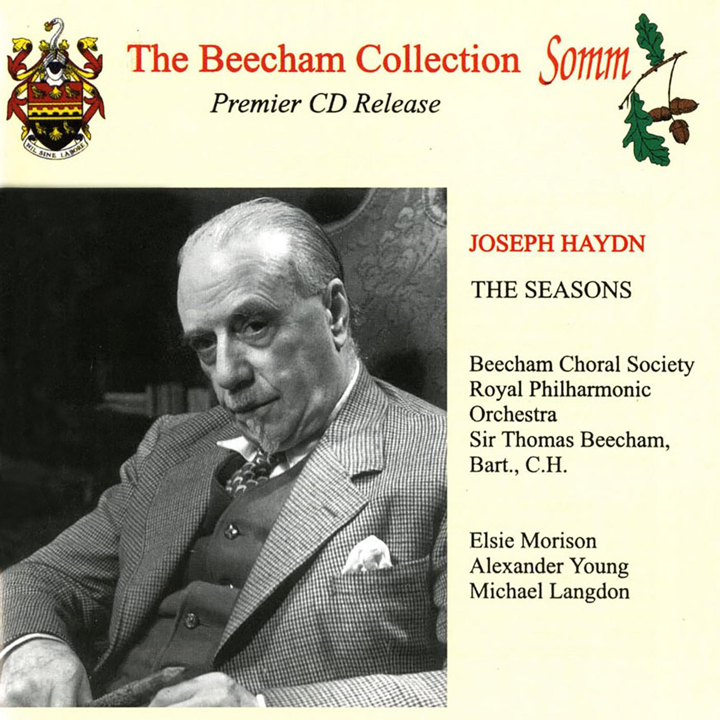 HAYDN, J.: Jahreszeiten (Die) (The Seasons) [Oratorio] (Beecham Choral Society, Beecham) (1957-1958)
