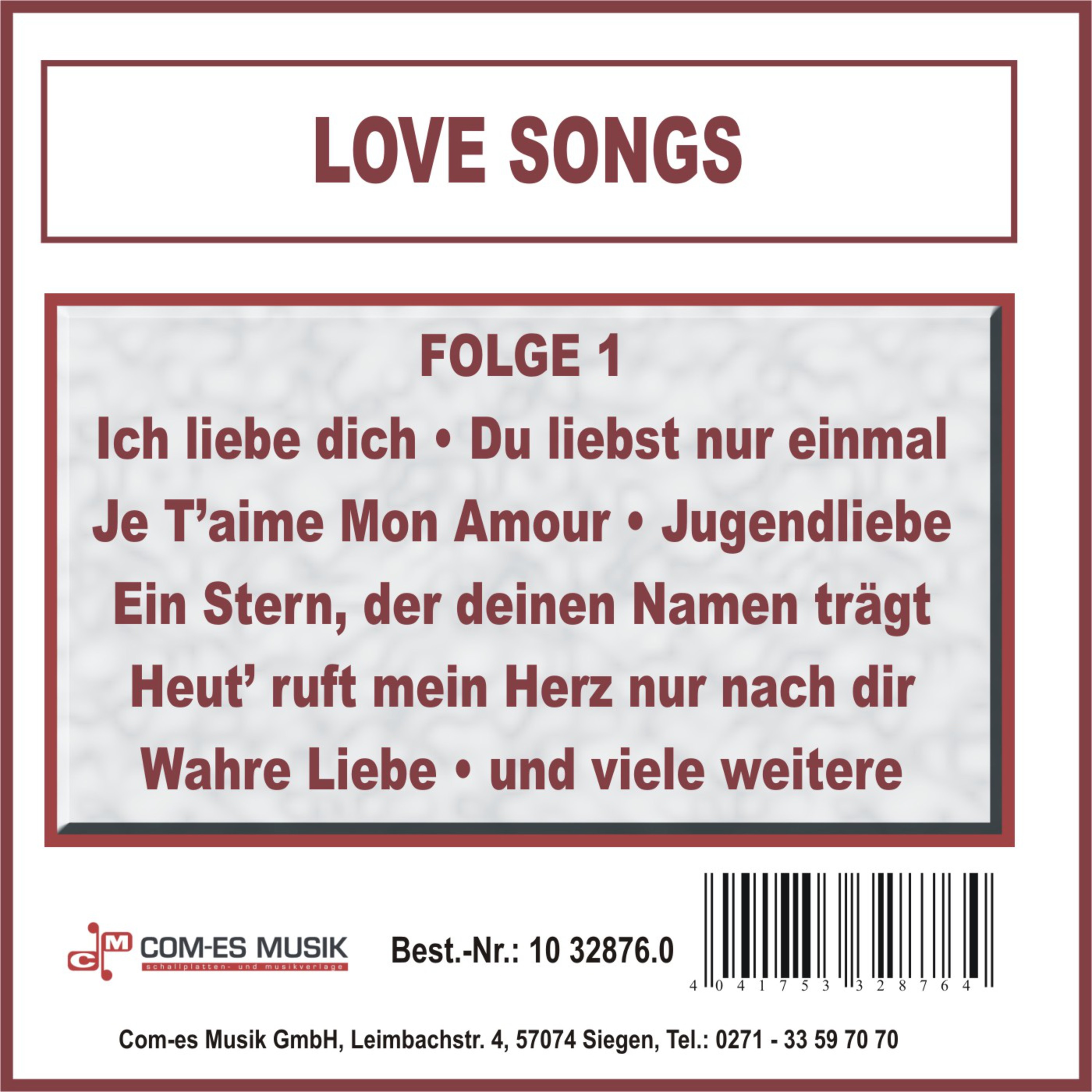 Love Songs, Folge 1