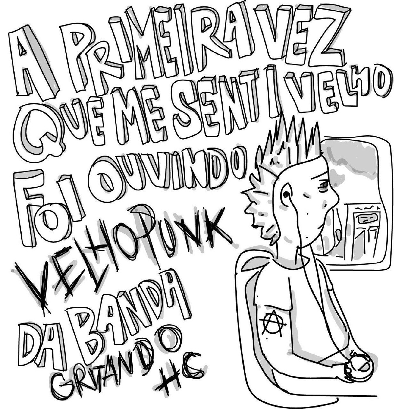 A Primeira Vez Que Me Senti Velho Foi Ouvindo Velho Punk da Gritando Hc