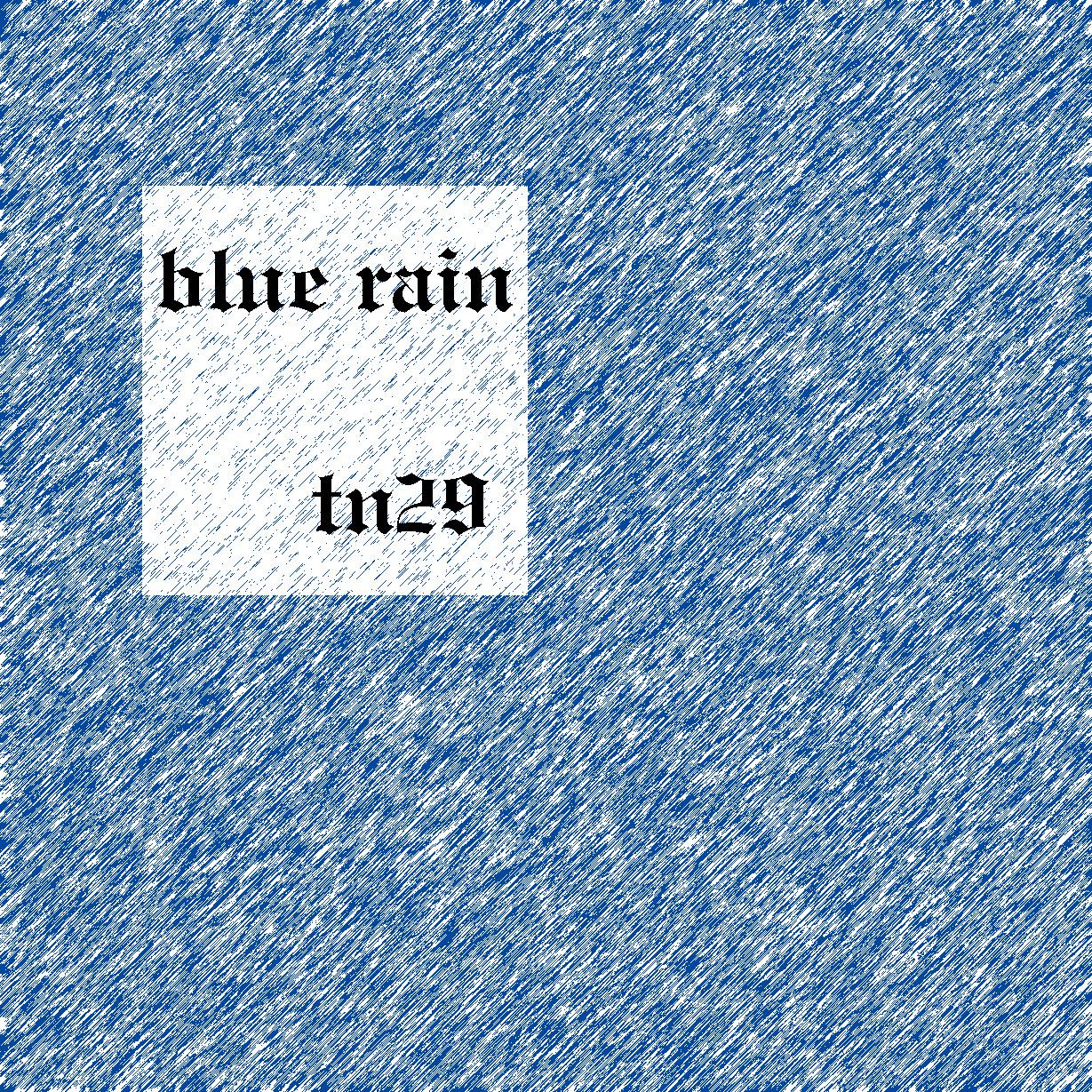 Blue Rain