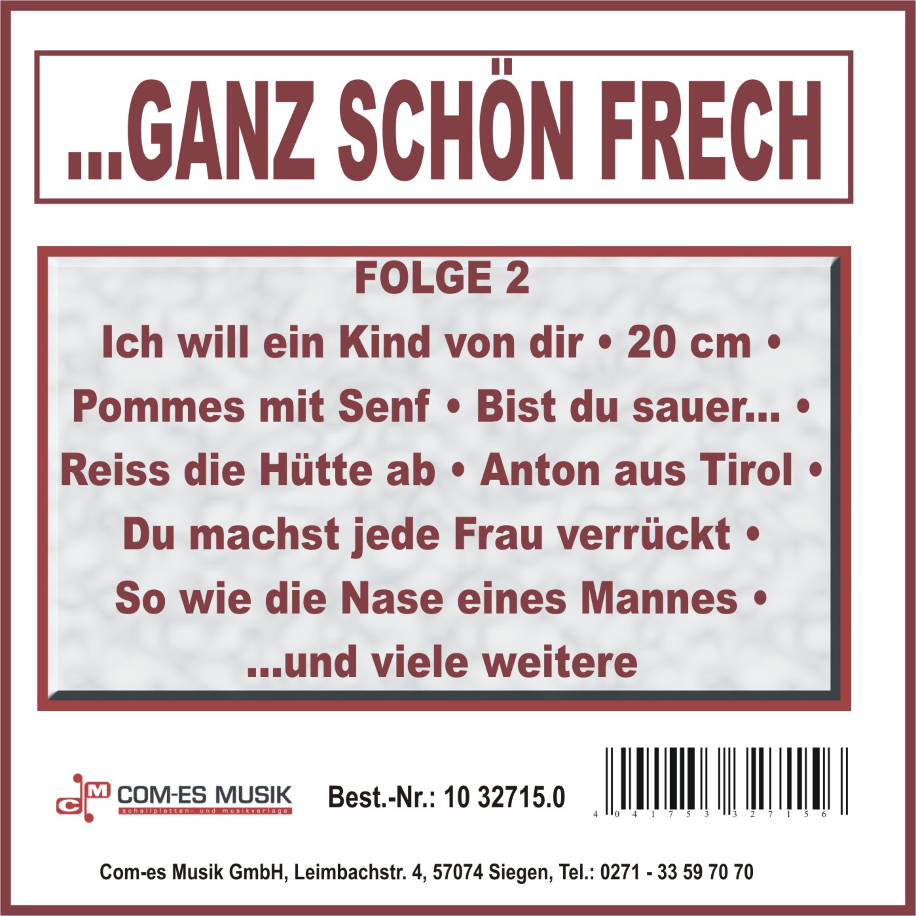 Immer wenn ich traurig bin trink ich einen Korn