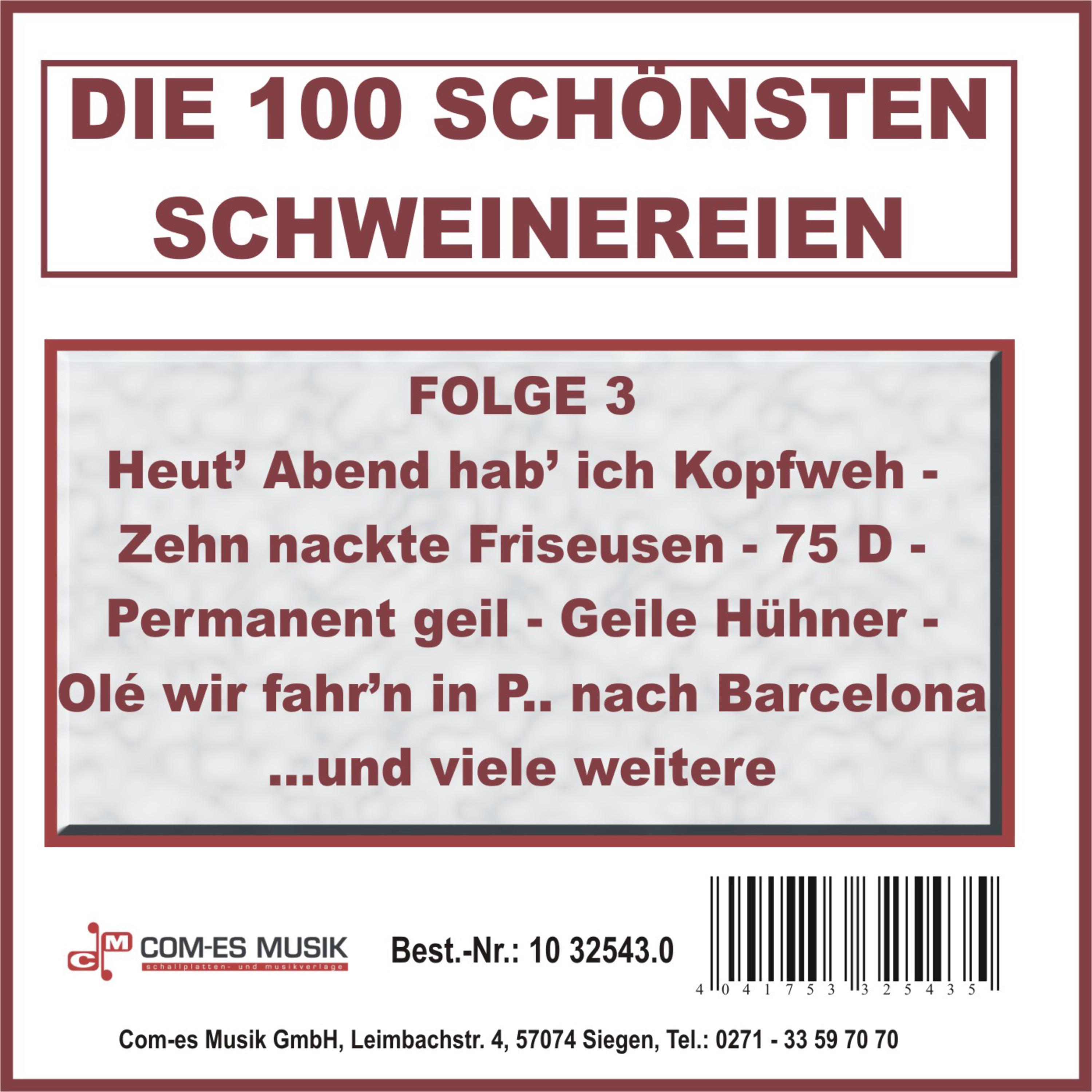 Die 100 schönsten Schweinereien, Folge 3