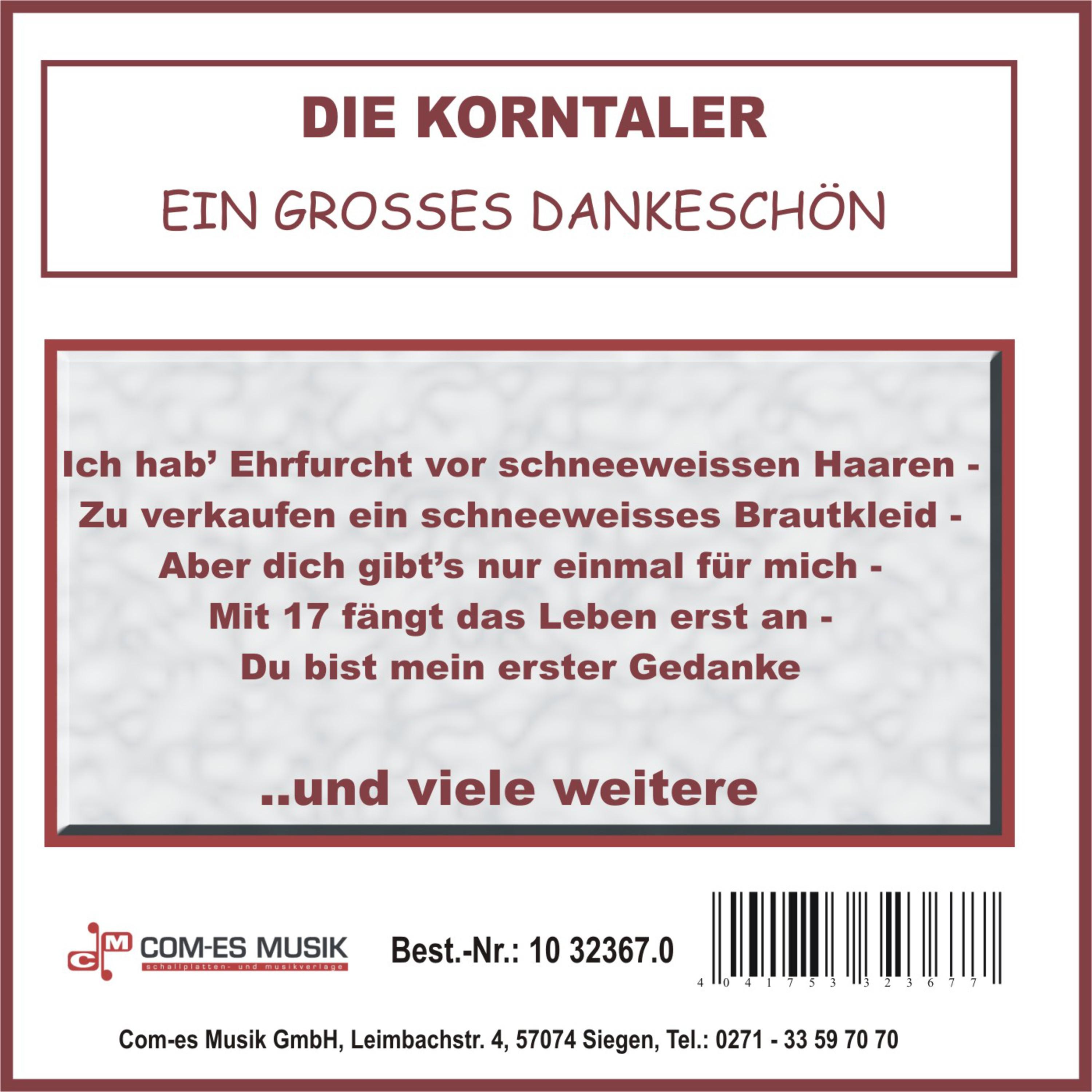 Ein grosses Dankeschön