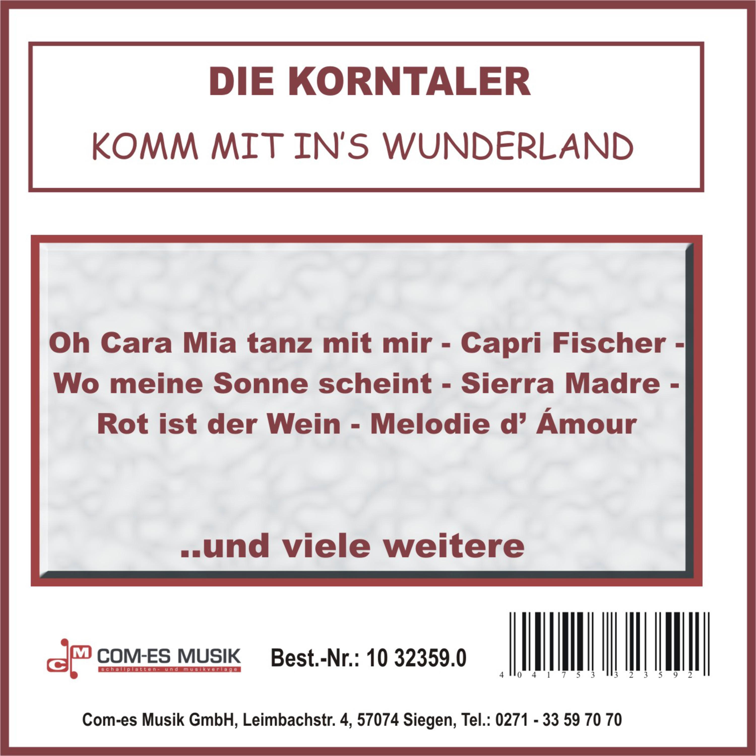 Komm mit ins Wunderland