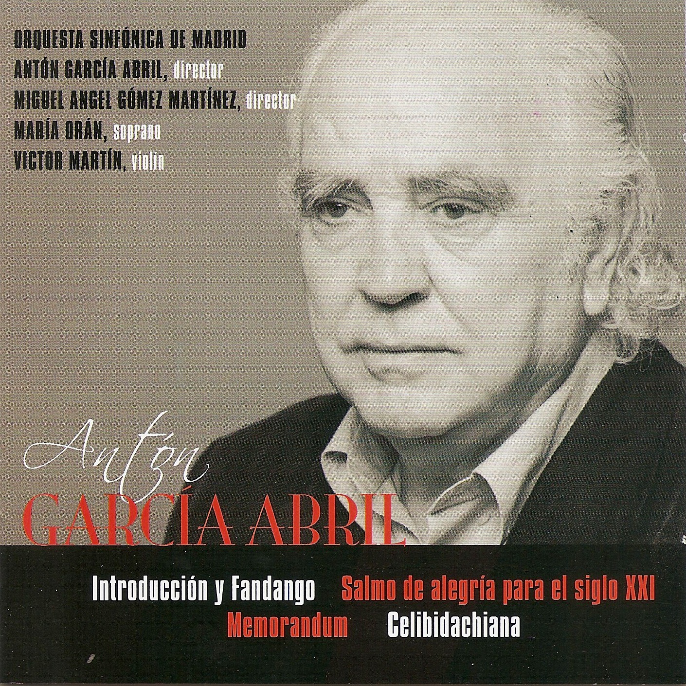 Antón García Abril: Celibidachiana