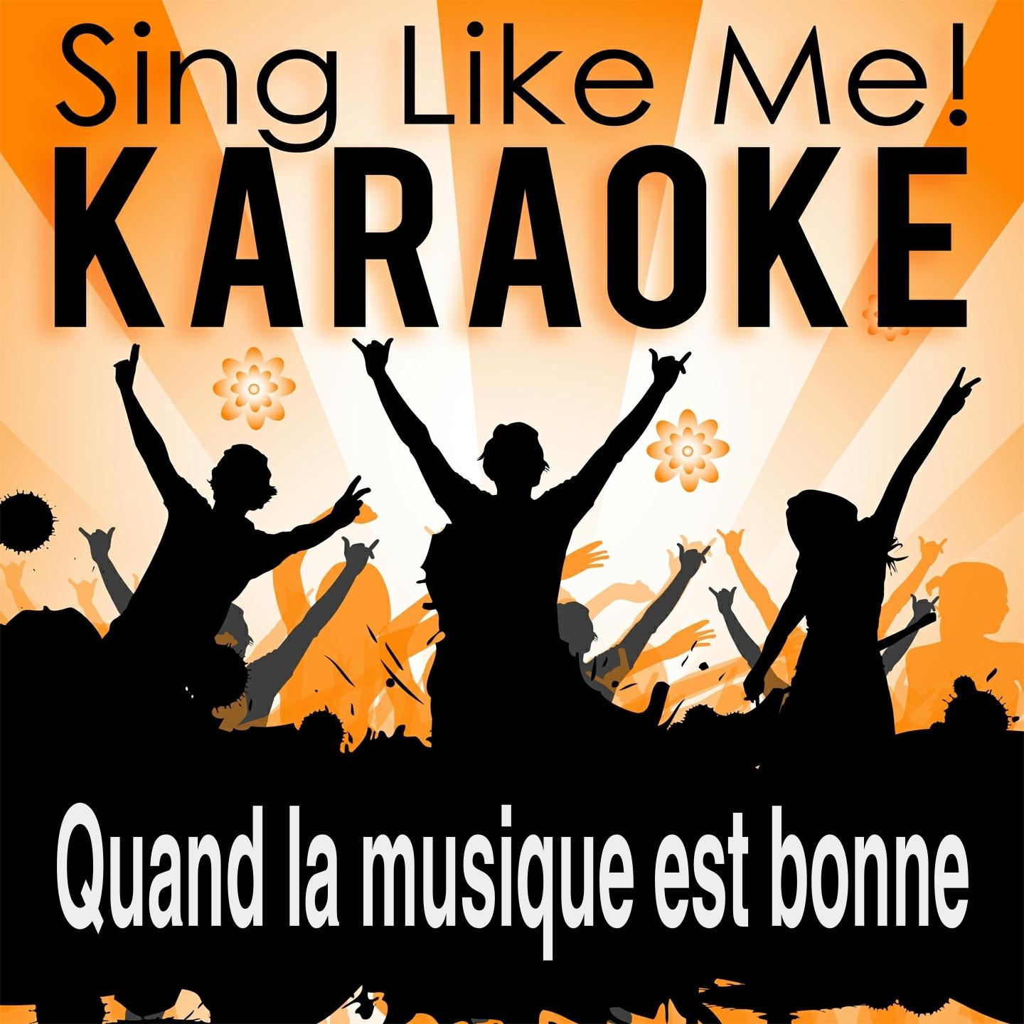 Quand la musique est bonne (Karaoke Version) (Originally Performed By J.J. Goldman)