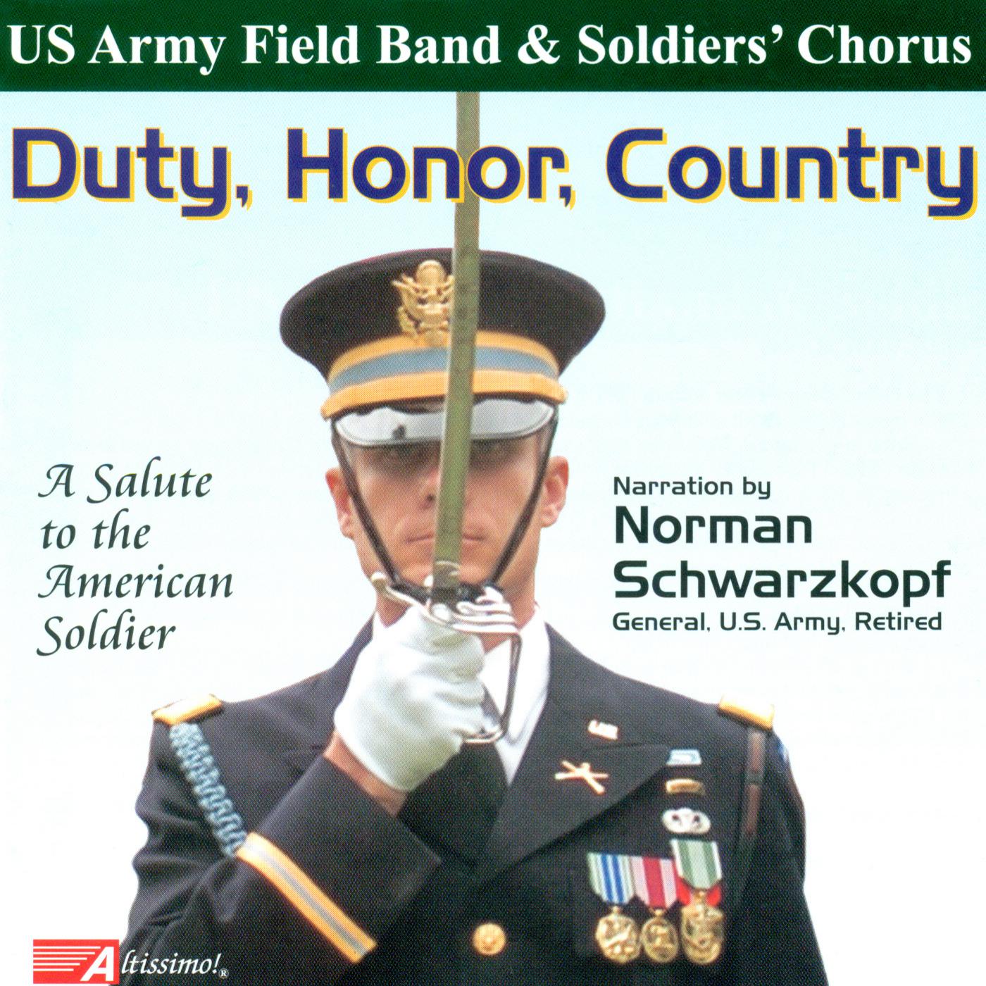 Choral Concert: United States Army Soldier's Chorus - EGNER, P. / HARLING, W.F. / GOULD, M. / KITTREDGE, W. / HEARSHEN, I. (Duty, Honor, Country)