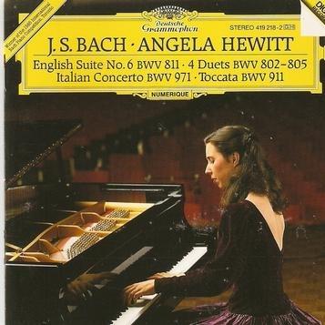 Bach: Italian Concerto, English Suite No 6, Etc